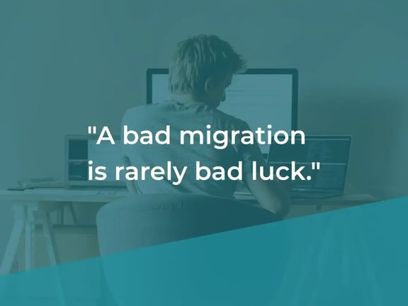 Migration mistakes we've seen (and how to avoid them) - GenovaWebArt blog article, banner image
