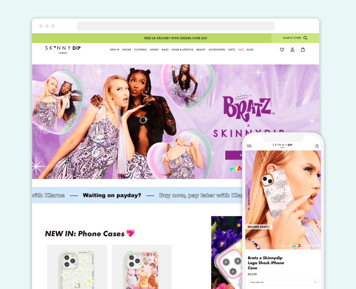 The Bratz x Skinnydip collection, Blog