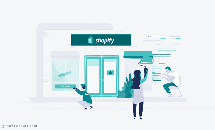 Preparing Shopify Store for Increasing Traffic, illustration for Drive Traffic to Shopify blog article