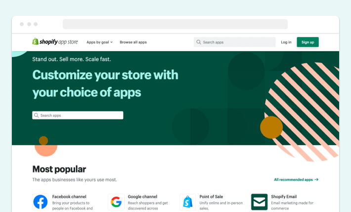 Most Popular Shopify Apps, Screenshot for Blog Article - How to Launch a Shopify Store.