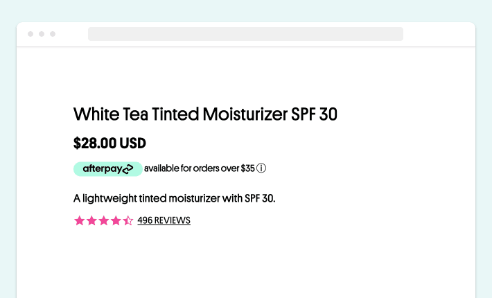 An example of a good product name in the Winky Lux cosmetics store, Screenshot for Blog Article - How to Organize Shopify Product Page