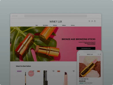 Winky Lux, US Beauty Brand from New York, Shopify Plus Theme Development, Shopify Scripts and Ongoing Support - GenovaWebArt Shopify Portfolio Example, Hover Image. Winky Lux, US Beauty Brand from New York, Shopify Plus Theme Development, Shopify Scripts and Ongoing Support - GenovaWebArt Shopify Portfolio Example, Hover Image.