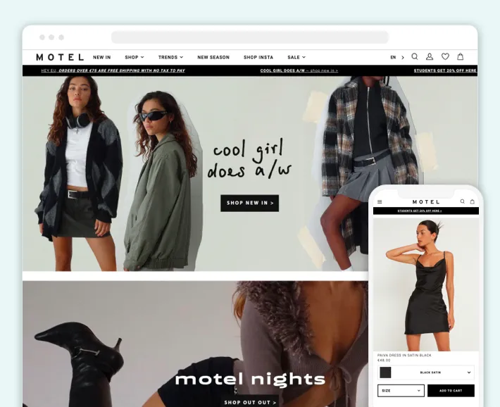 30 Examples of Best Shopify Clothing Stores - GenovaWebArt