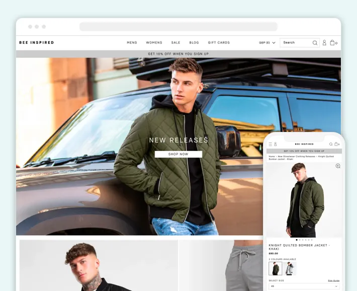 30 Examples of Best Shopify Clothing Stores - GenovaWebArt