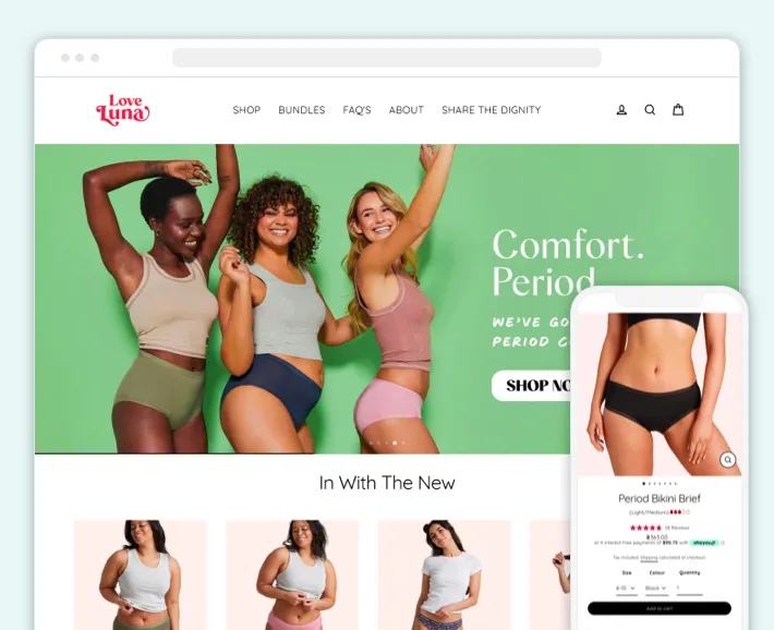 Under+Wear - Lingerie Store Shopify Theme