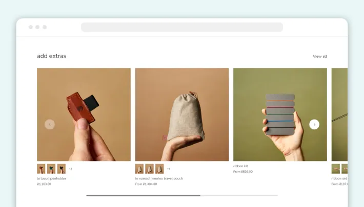 Checkout page recommendations designed by GenovaWebArt for the Paper Republic store, Screenshot for Blog Article - Product Recommendations on Shopify Checkout page recommendations designed by GenovaWebArt for the Paper Republic store, Screenshot for Blog Article - Product Recommendations on Shopify