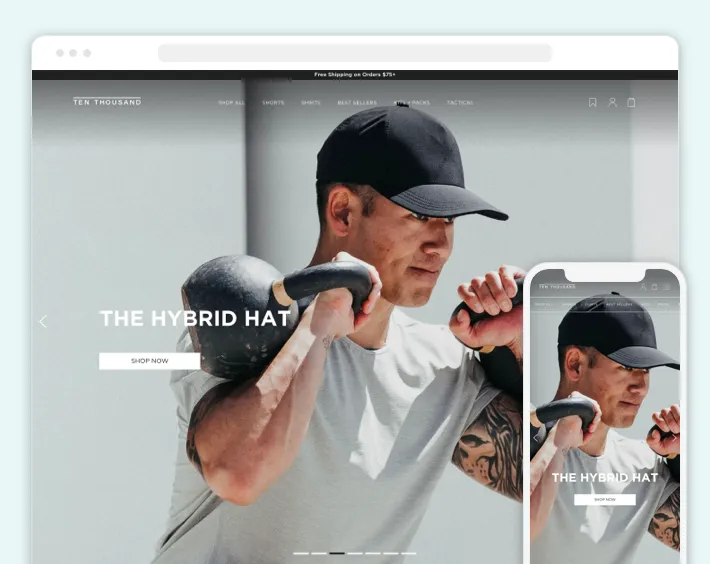 A Ten Thousand store developed by GenovaWebArt on Shopify Plus, Screenshot for Blog Article - Shopify conversion rate mistakes A Ten Thousand store developed by GenovaWebArt on Shopify Plus, Screenshot for Blog Article - Shopify conversion rate mistakes