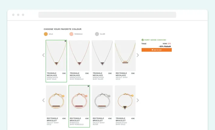 An example of a mix-and-match bundle, Screenshot for Blog Article - Shopify Product Bundles