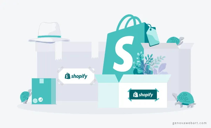 How to Create and Optimize Shopify Product Bundles - GenovaWebArt blog article, main image