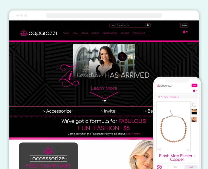 Paparazzi on sale jewelry websites