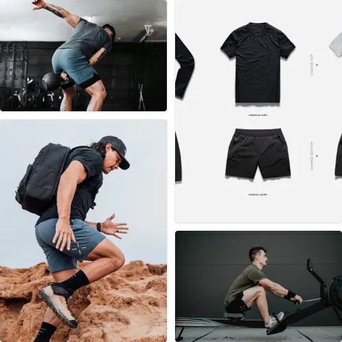 Ten Thousand online store, Services we delivered, Athletic apparel Shopify Plus store from USA - GenovaWebArt Shopify agency, case study, services we delivered section