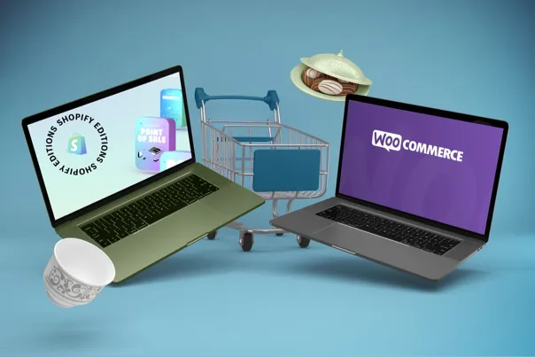 How Can GenovaWebArt Help with WooCommerce to Shopify Migration, GenovaWebArt agency illustration