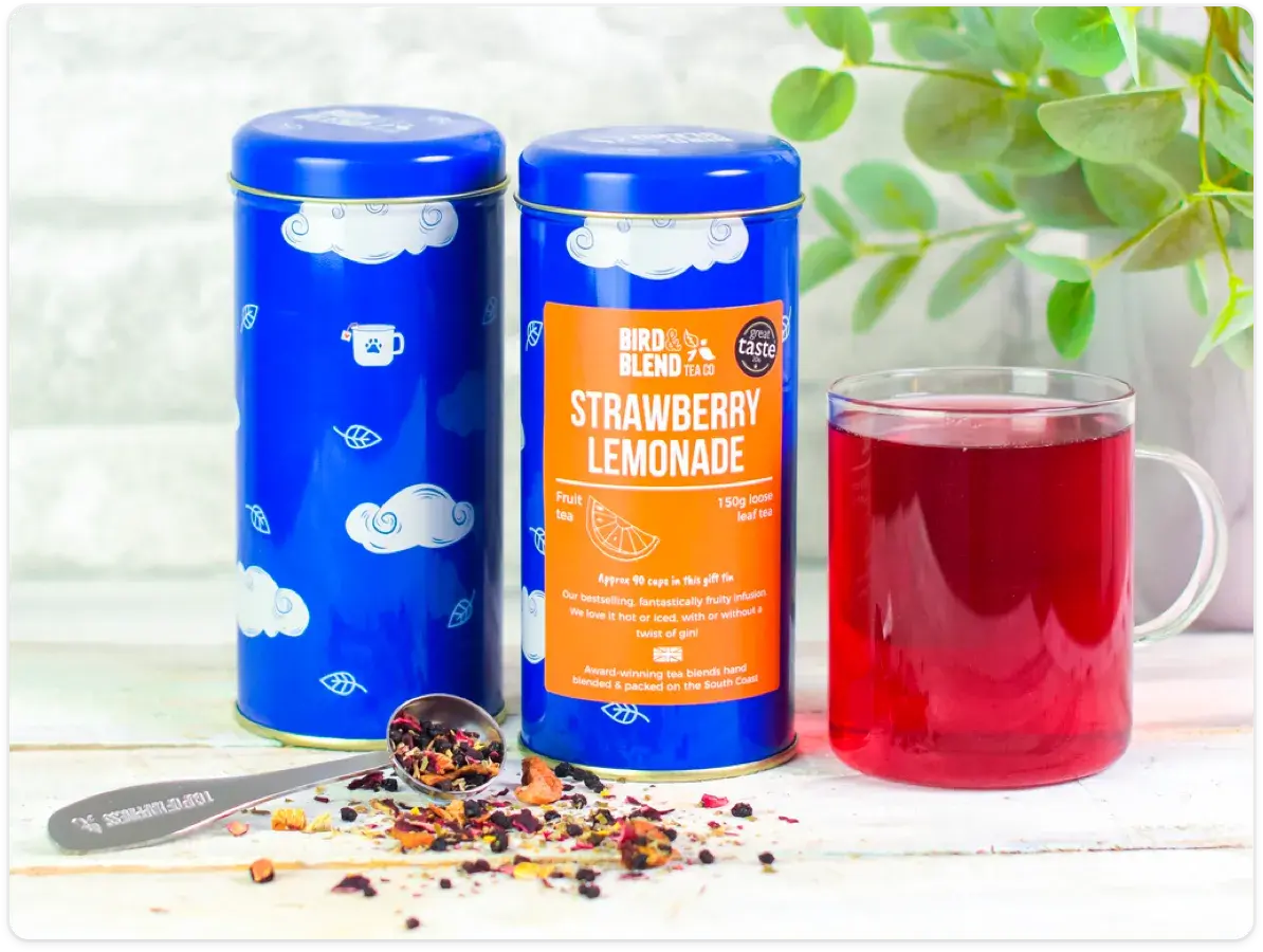 Bird and Blend Tea, United Kingdom Tea Brand, Shopify Plus App & Theme development, Ongoing Support - GenovaWebArt Shopify Portfolio Example.