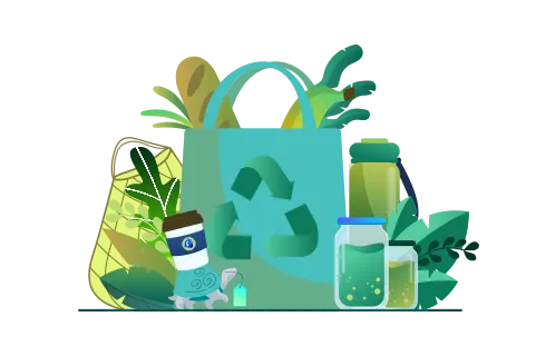 Sustainable eCommerce: Implementing Eco-Friendly Practices in Your Shopify Store - GenovaWebArt blog article, banner image