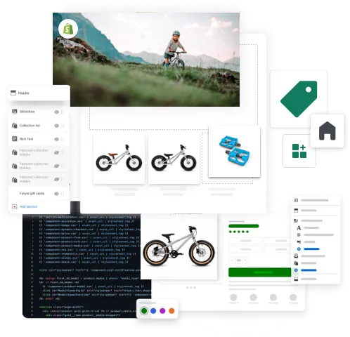 Early Rider online store, Shopify Plus design and development example - GenovaWebArt case study, banner image