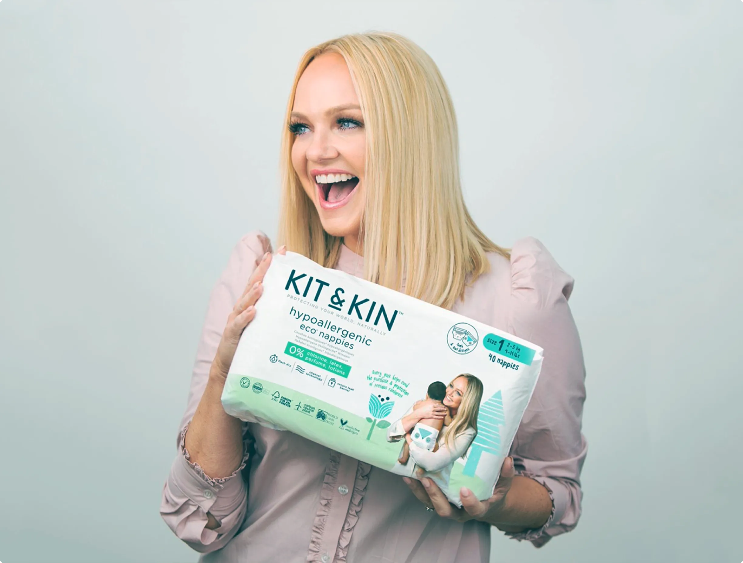 Kit & Kin, UK Baby Industry Brand, Shopify Plus Theme and App Development, Custom Subscriptions API creation - GenovaWebArt Shopify Portfolio Example.